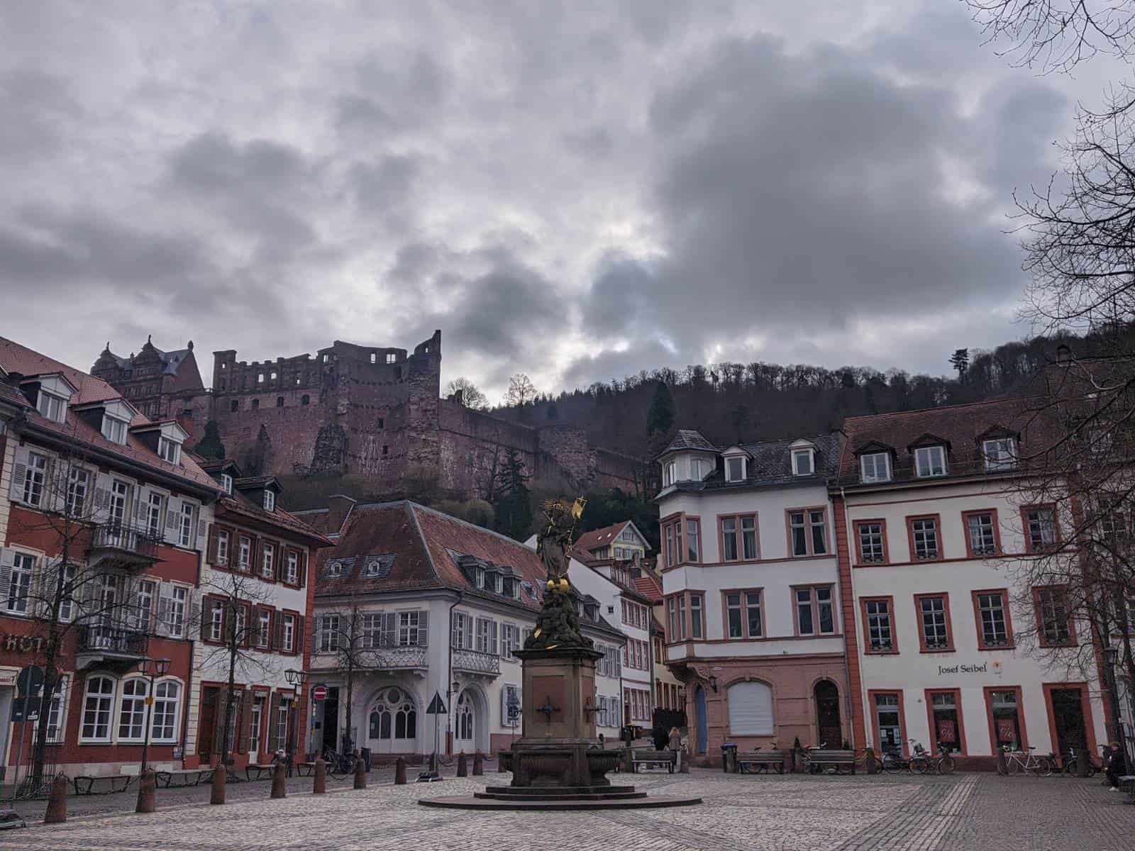 Heidelberg, with the Schloss up the hill