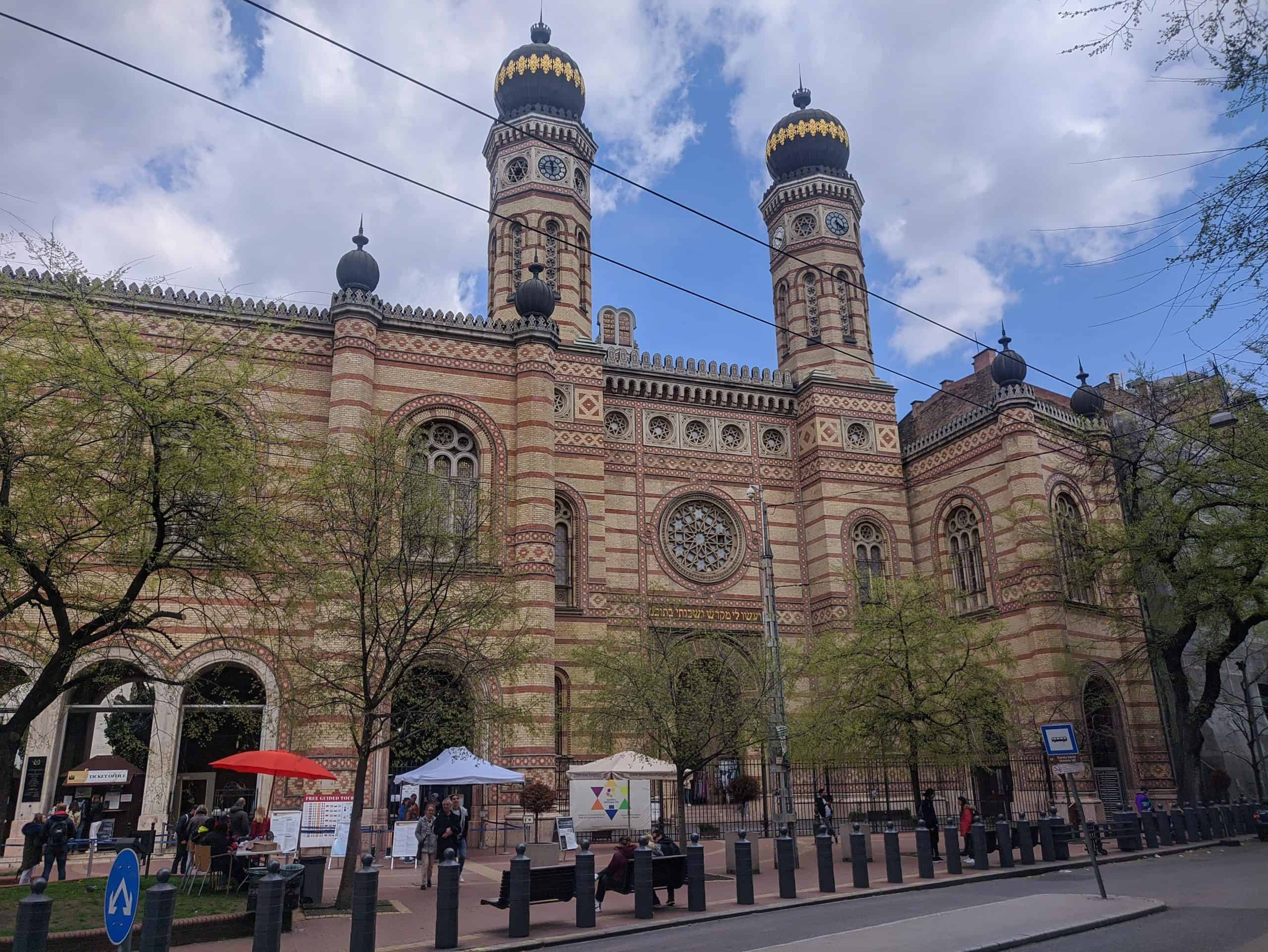 Dohány Street Synagogue, the largest in Europe