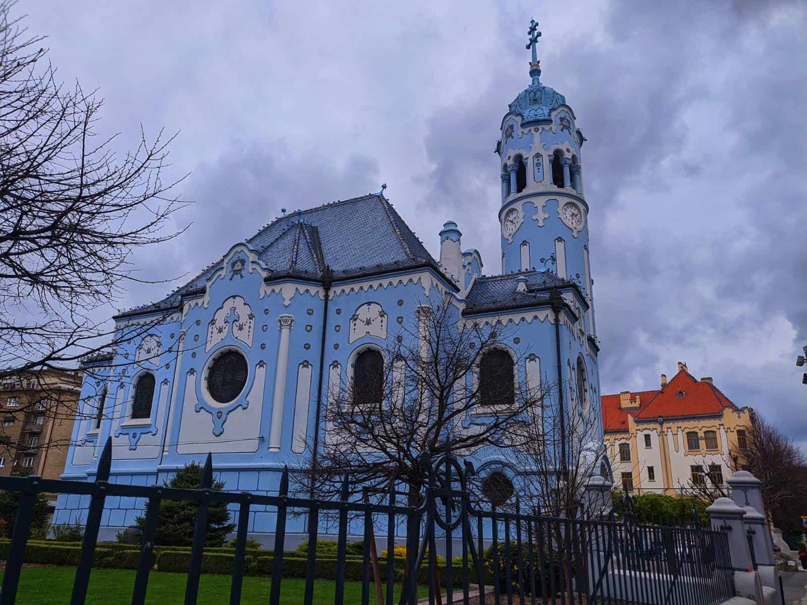 The Art Nouveau Blue Church
